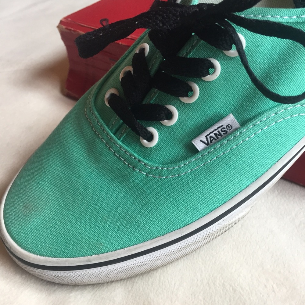 Vans mint green